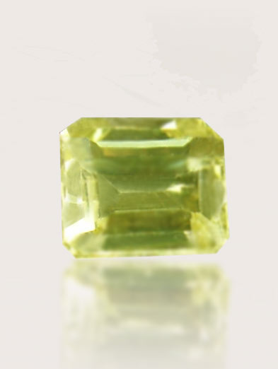 Emerald cut, eye clean, great color,LOOKS BIGGER THAN IT IS,.79c