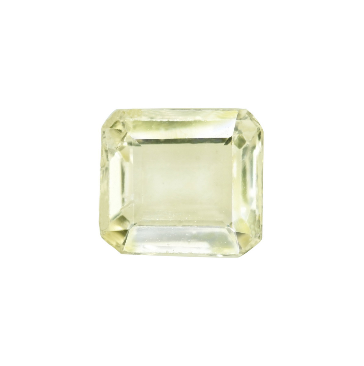 Emerald cut, eye clean, great color,LOOKS BIGGER THAN IT IS,.79c