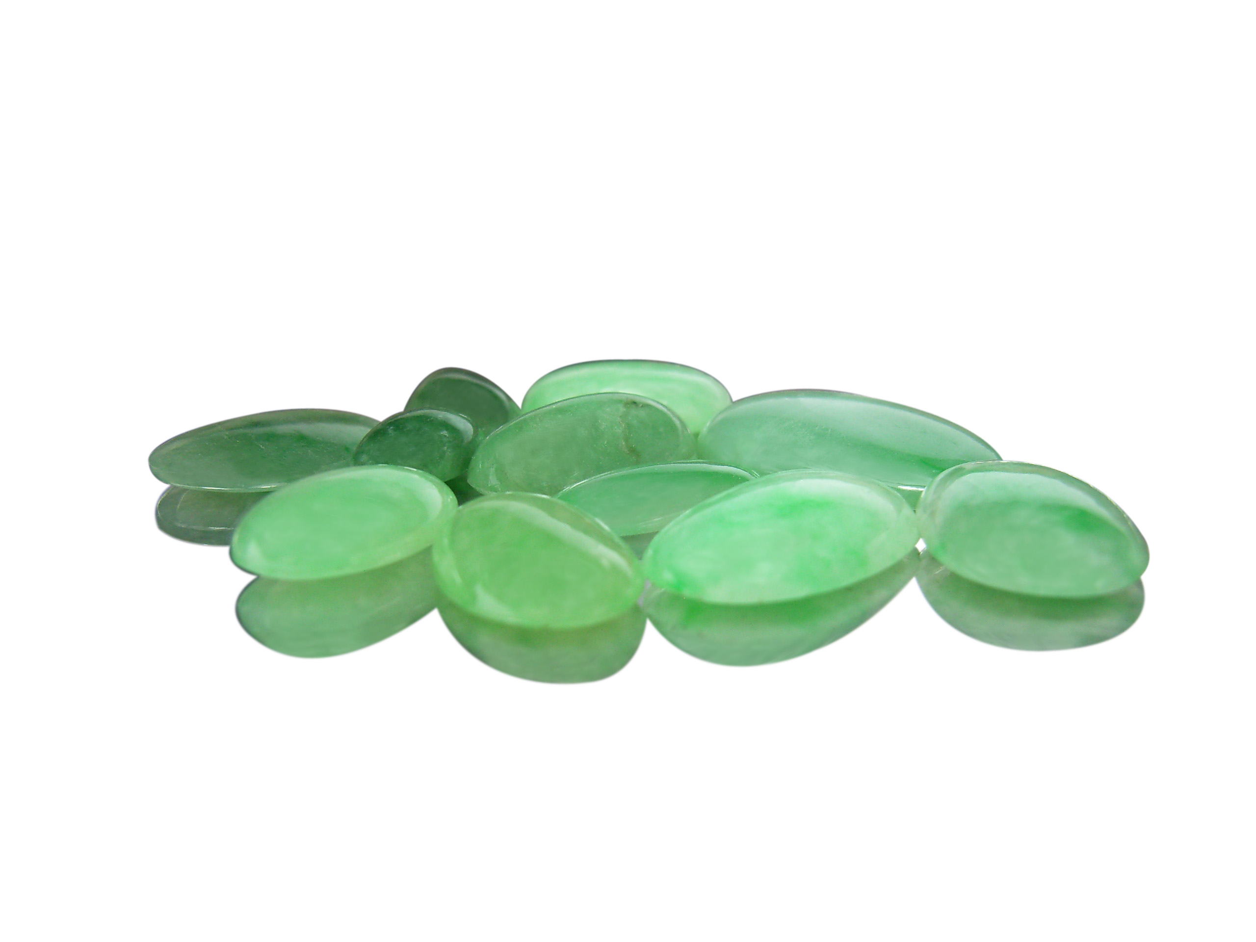 Untreated (A-Type) cabochons, fine polish & low price
